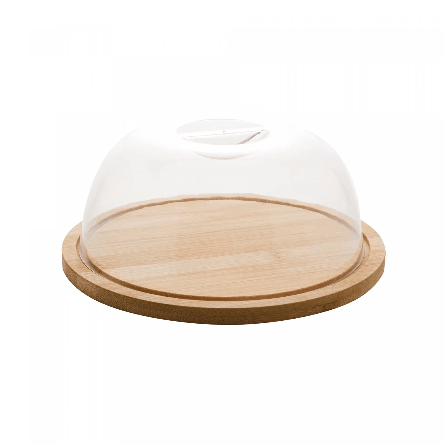 Prato P/queijo de Bambu C/tam 18,5cm lyo