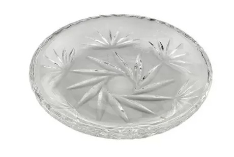 Mini Prato de Cristal Prima 11x1,5cm lyo