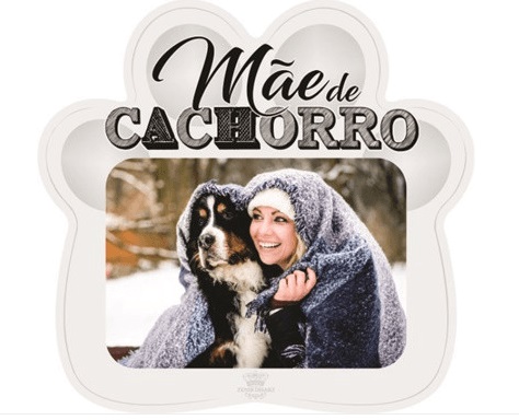 Porta Retrato mae de Cachorro 19,5x20 ze