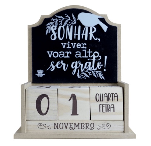 Calendario Perma Sonhar/viver/voar Zenir