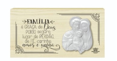Placa de Mesa Apliq Sagrad Familia Zen		