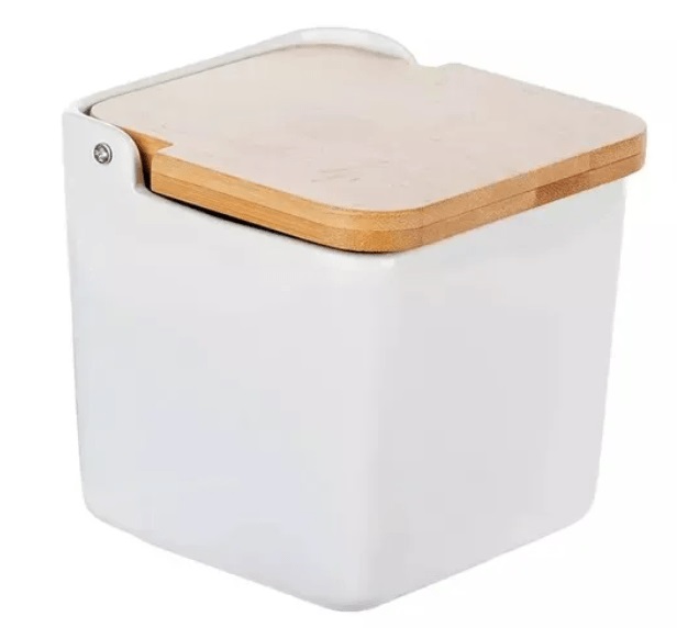 Saleiro de Mesa Ceramica C/tam Bambu lyo