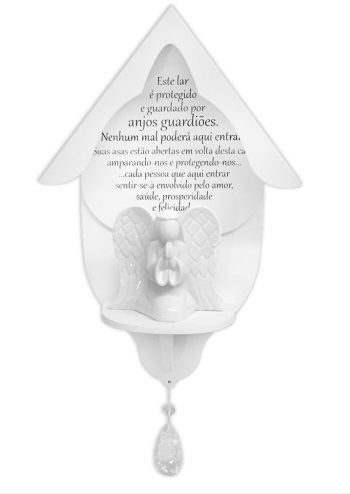 Capela Anjo C/mensagem 34x22cm Zenir	