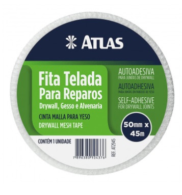 Fita Telada Reparos 50mmx45m Atlas