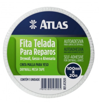 Fita Telada Reparos 100mmx20m Atlas
