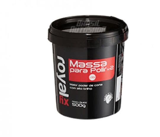 Massa de Polir n2 Automotiva 500g Royal