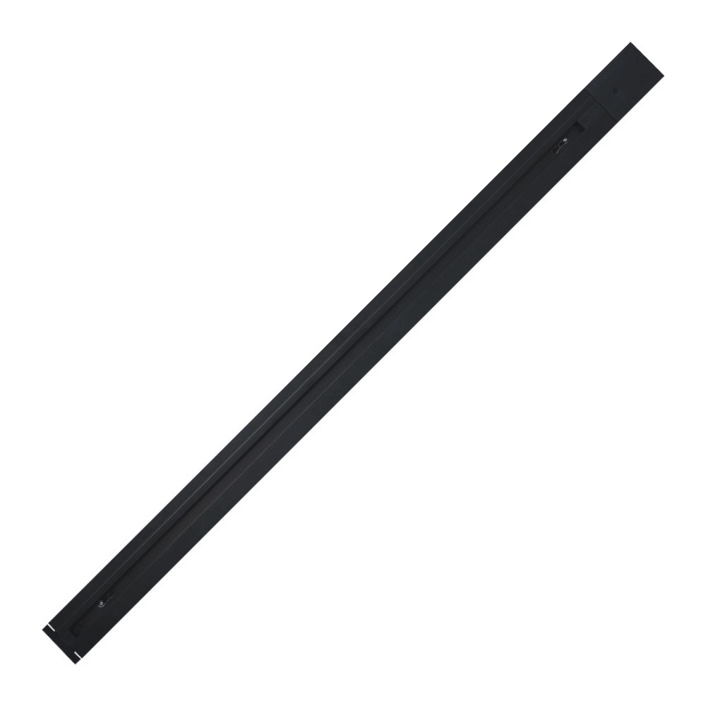 Trilho Embutir Slim Al 100w Bivolt Preto 1Metro Blumenau