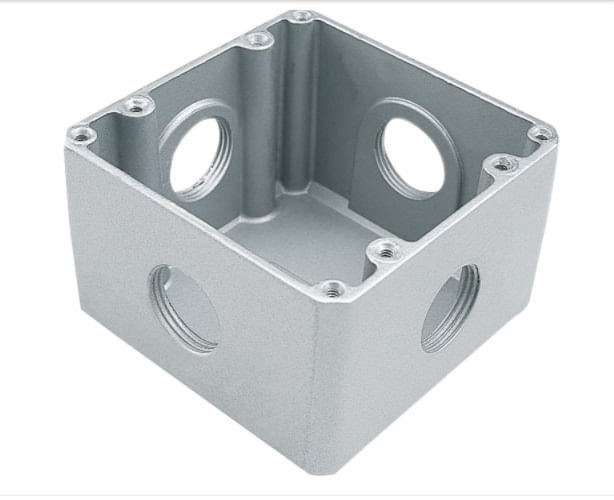 Caixa Alta P/tomada de Piso 4x4 3/4 tra