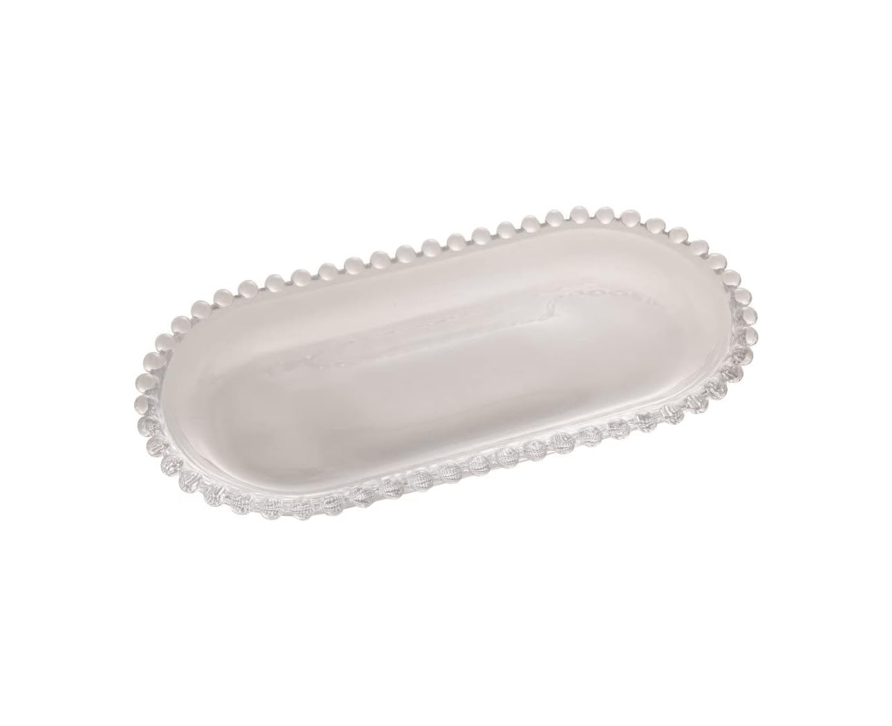 Travessa Oval Cristal Pearl24x12x2 Wolff