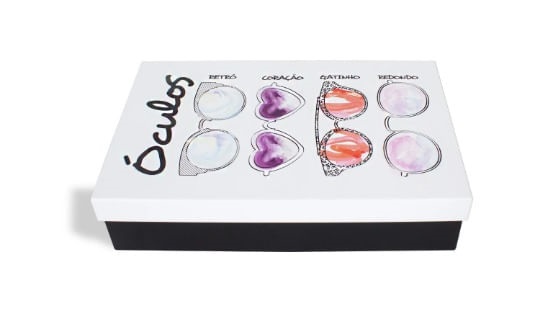 Caixa de aco Oculos