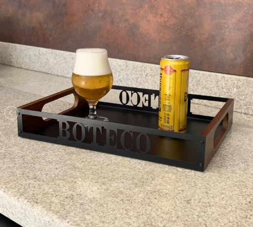 Suporte de Chapa P/bandeja Boteco t ipe
