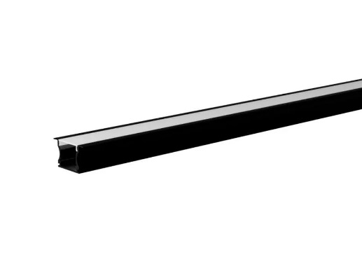 Perfil Embutir Al Way 2 Metros 24,2x14,3mm Branco Llum