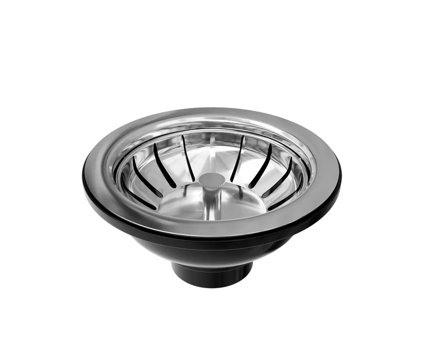 Valvula pia Americana aco Inox 4.1/2” eg