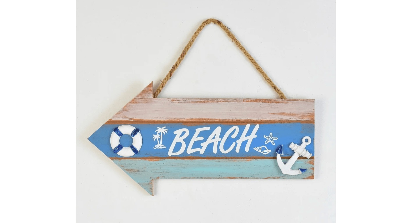 Placa Decor.seta Beach anc Yp-23