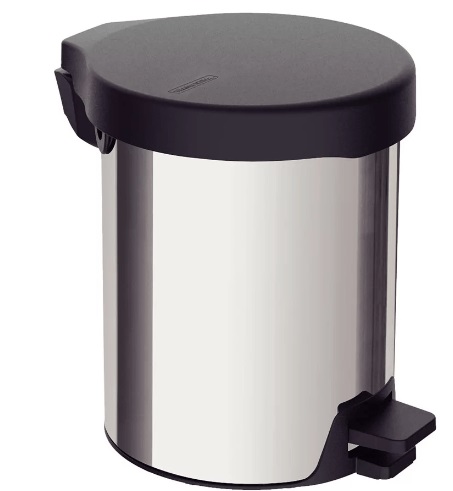 Lixeira Aço Inox com Pedal New 5 Litros - Tramontina