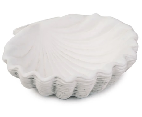 Centro de Mesa Concha Cimento bc 7x23x14