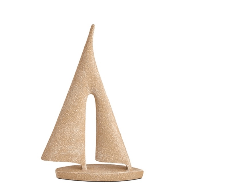 Escultura Barco em Polir 223-1551