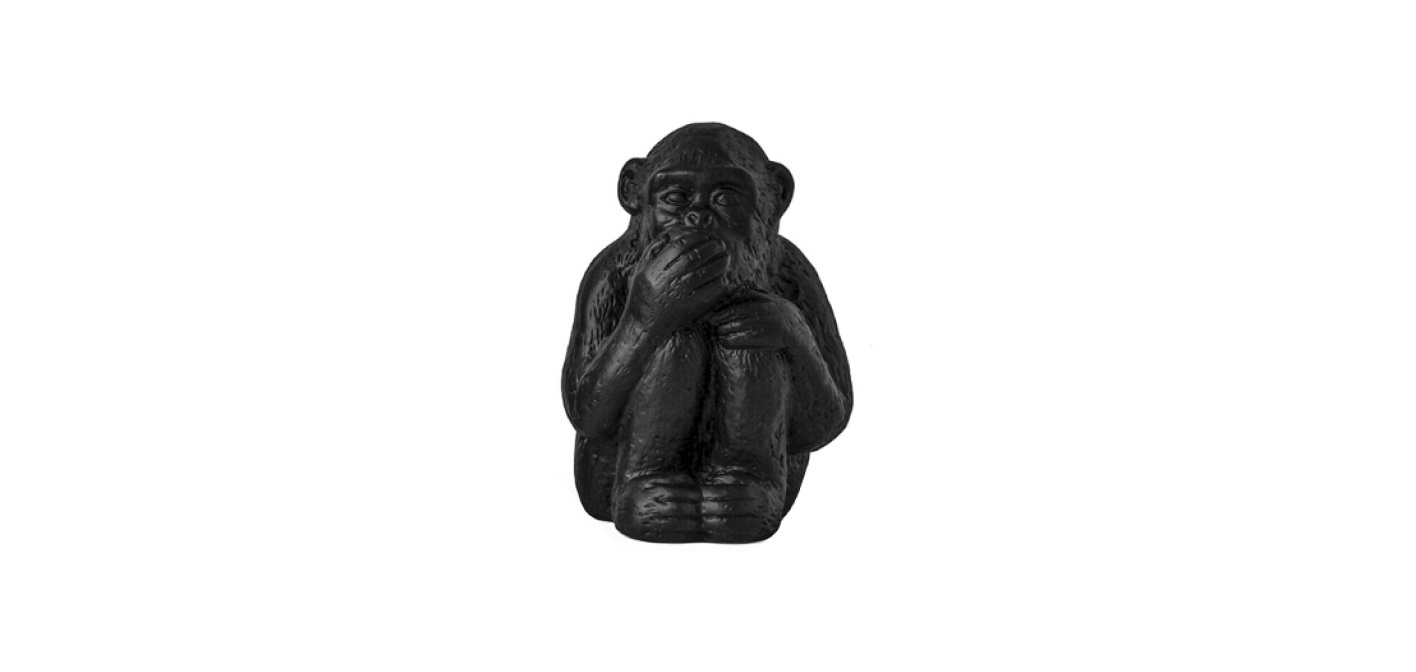 Escultura Macaco em Cimento 16837 a