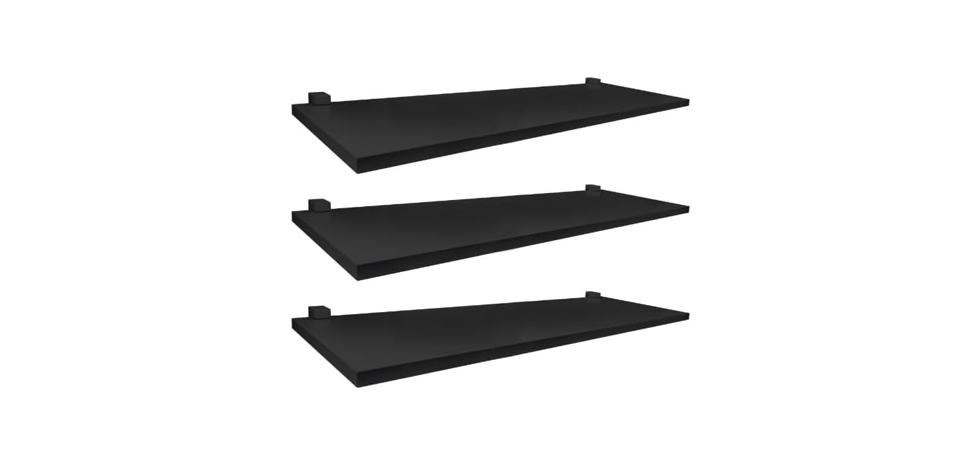 Kit3 Prateleiras pt 1,2x20x60cm Suporte