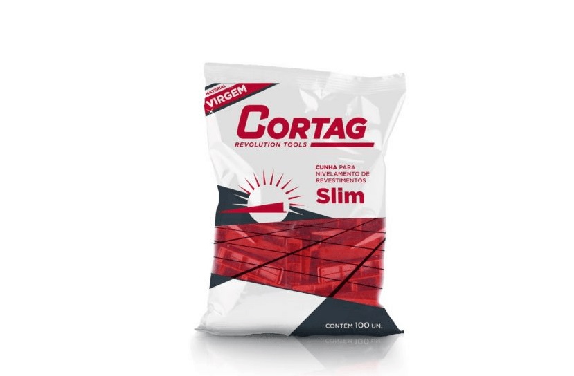 Cunha P/nivelamento Slim C/100un Cortag