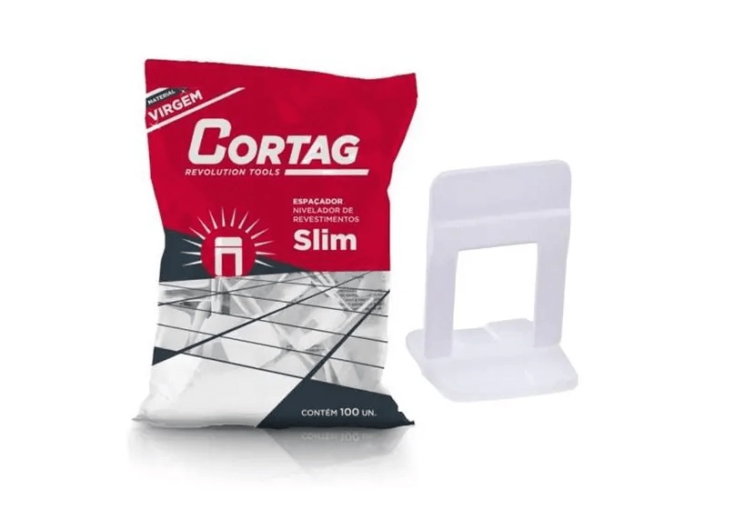 Espacador P/piso Slim 1,0mm C/100un Cort