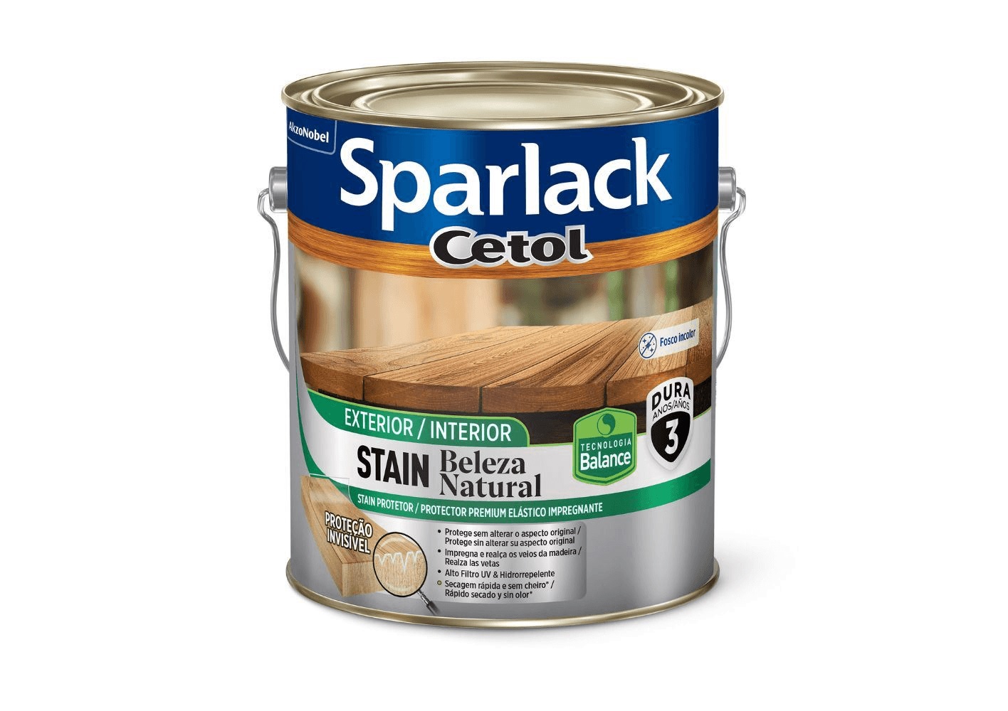 Verniz Stain Beleza nt fo 3.6l Sparl