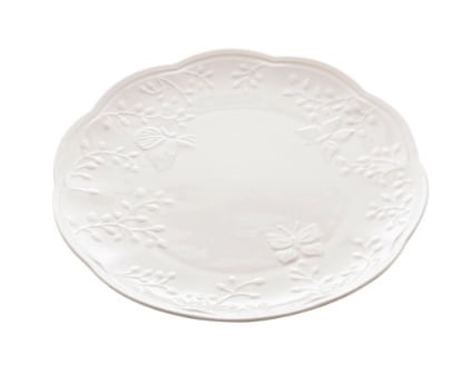Prato Raso de Porcelana new Bone Butterf