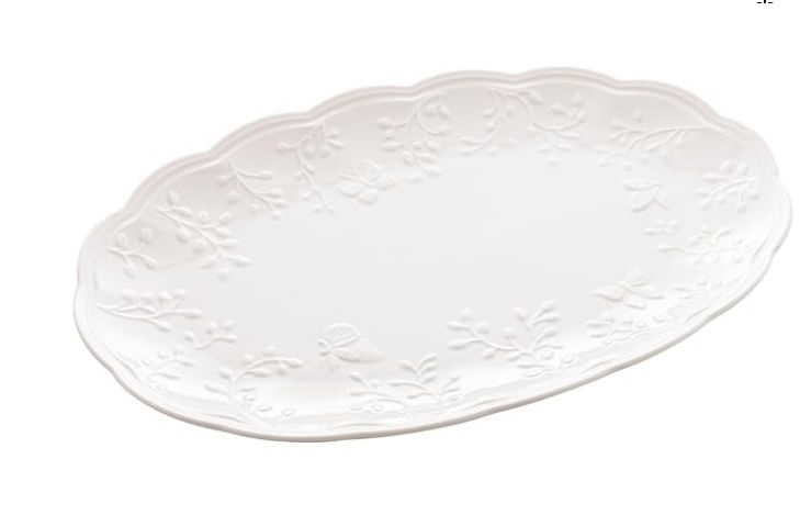 Travessa de Porcelana new Bone 31x21cm