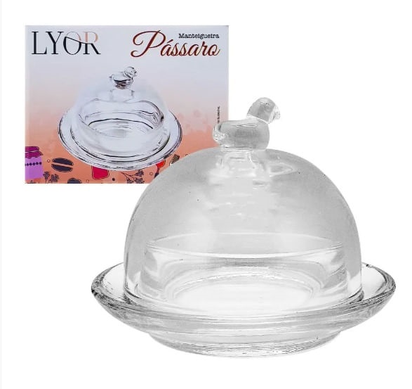 Mantegueira de Cristal Passaro Lyor