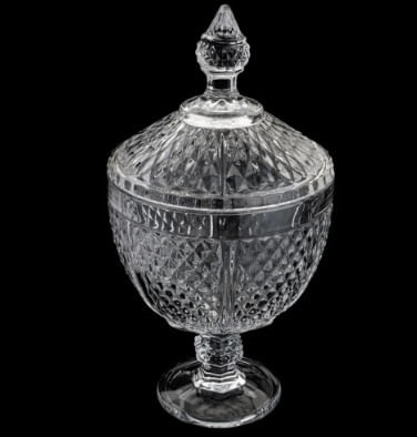 Bomboniere Cristal Perseu 28cm Lyor