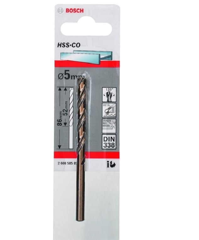 Broca P/metal Hss-co 5mm Bosch