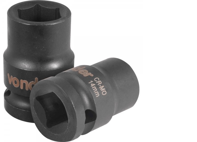 Soquete Sext imp 1/2” 14mm Crmo Vonder