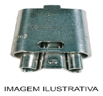 Conector Ampact Laranja/azul Intelli