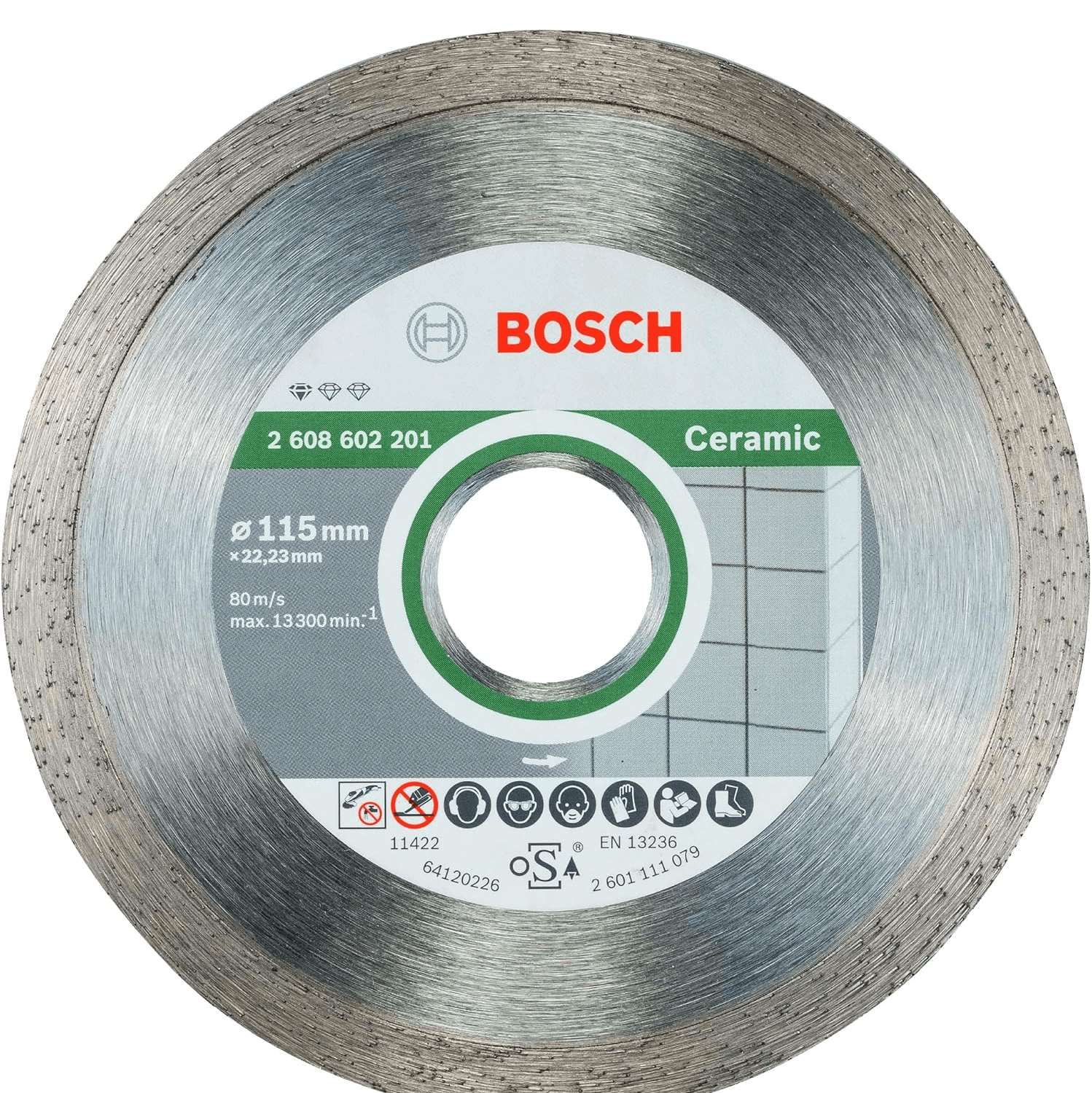 Disco Liso Ceramic fpe 115mm Bosch