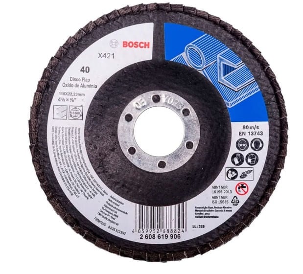 Disco Flap X421 ao Ø115mm g40