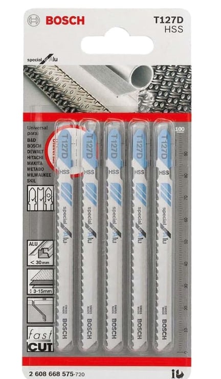 Lamina de Serra Tico-tico T127d 5pc Bosc