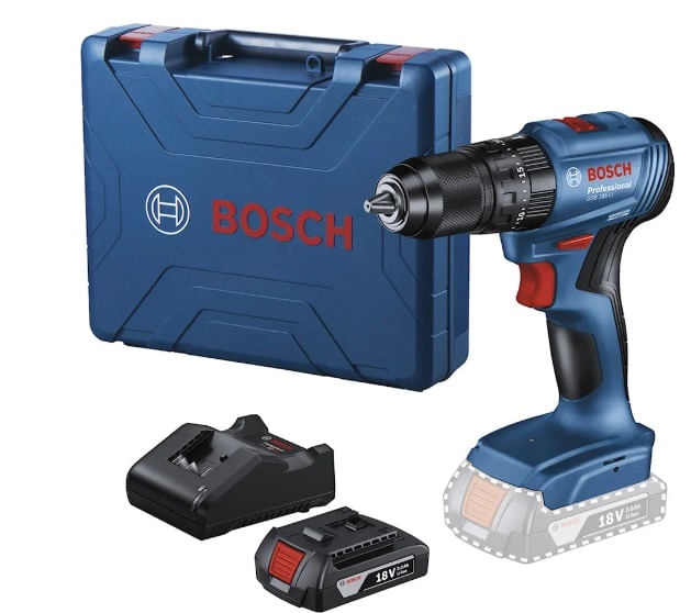 Parafusadeira E Furadeira Impacto Bateria 18V Gsb185-Li Bivolt -  Bosch
