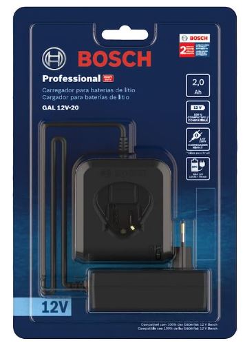 Carregador 12v gal 12v-20 Blister Bosch