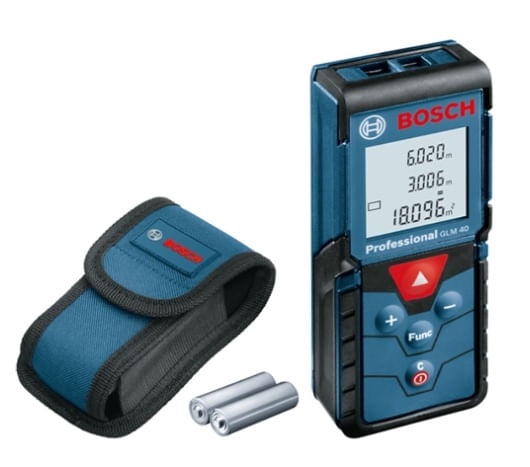 Trena Laser GLM 40 Alcance 40m com Bolsa Protetora Bosch