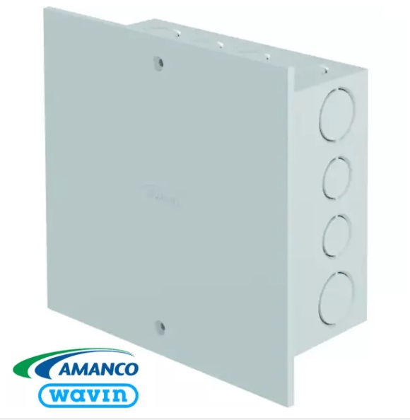 Caixa Passagem 381x342x83mm Amanco