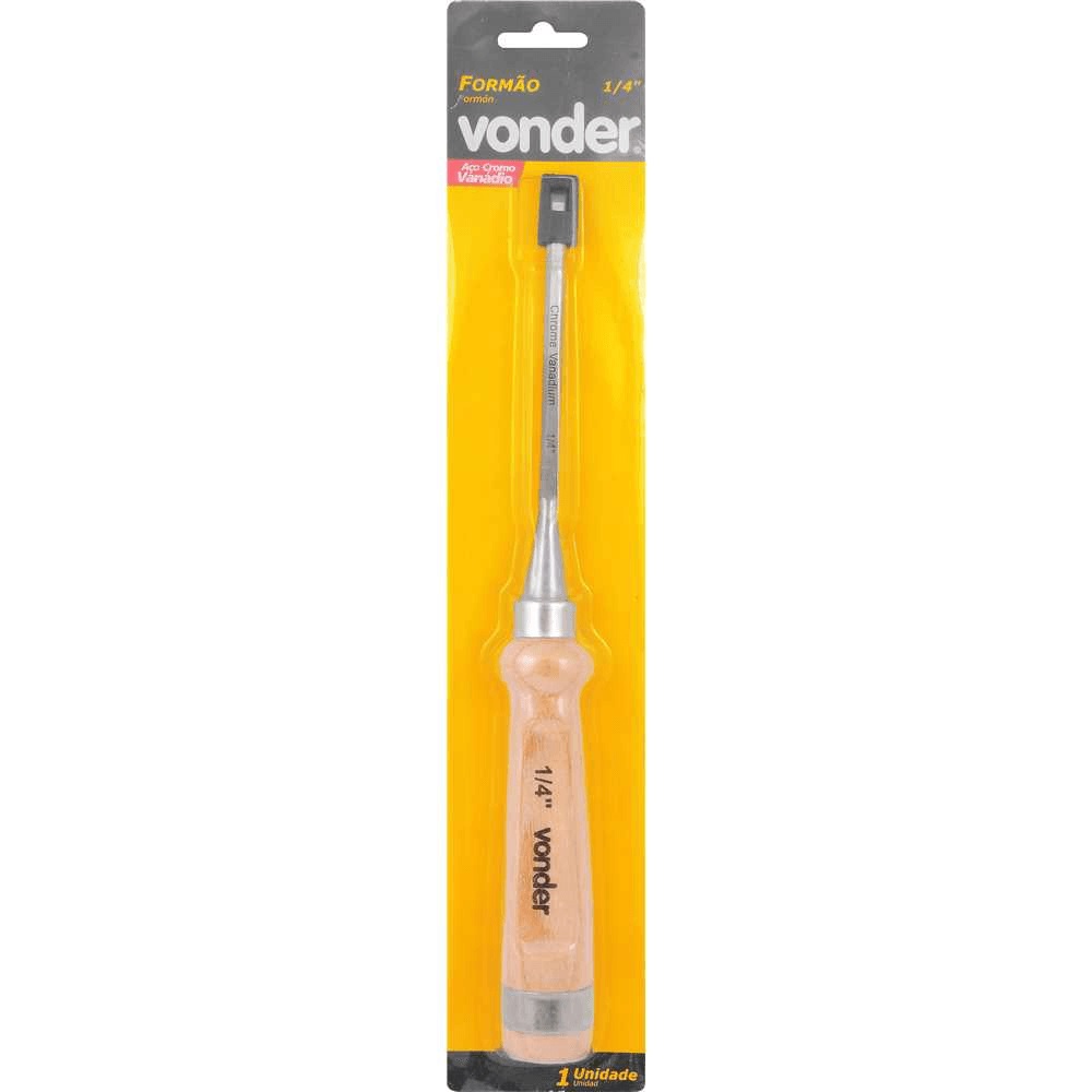 Formao (a) 1/4” Cabo Madeira Vonder