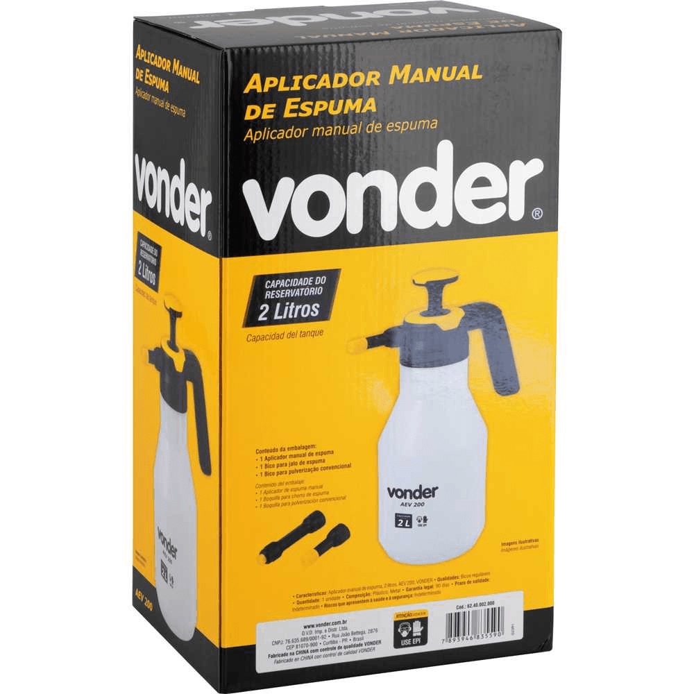 Aplicador Manual de Espuma 2l Aev200 vd