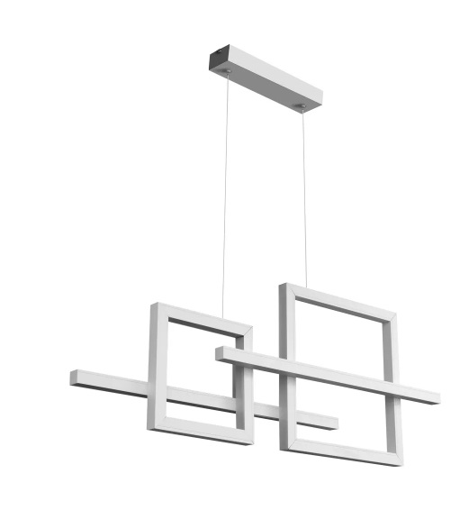 Pendente Perfiline Forms led 80w 3k bc