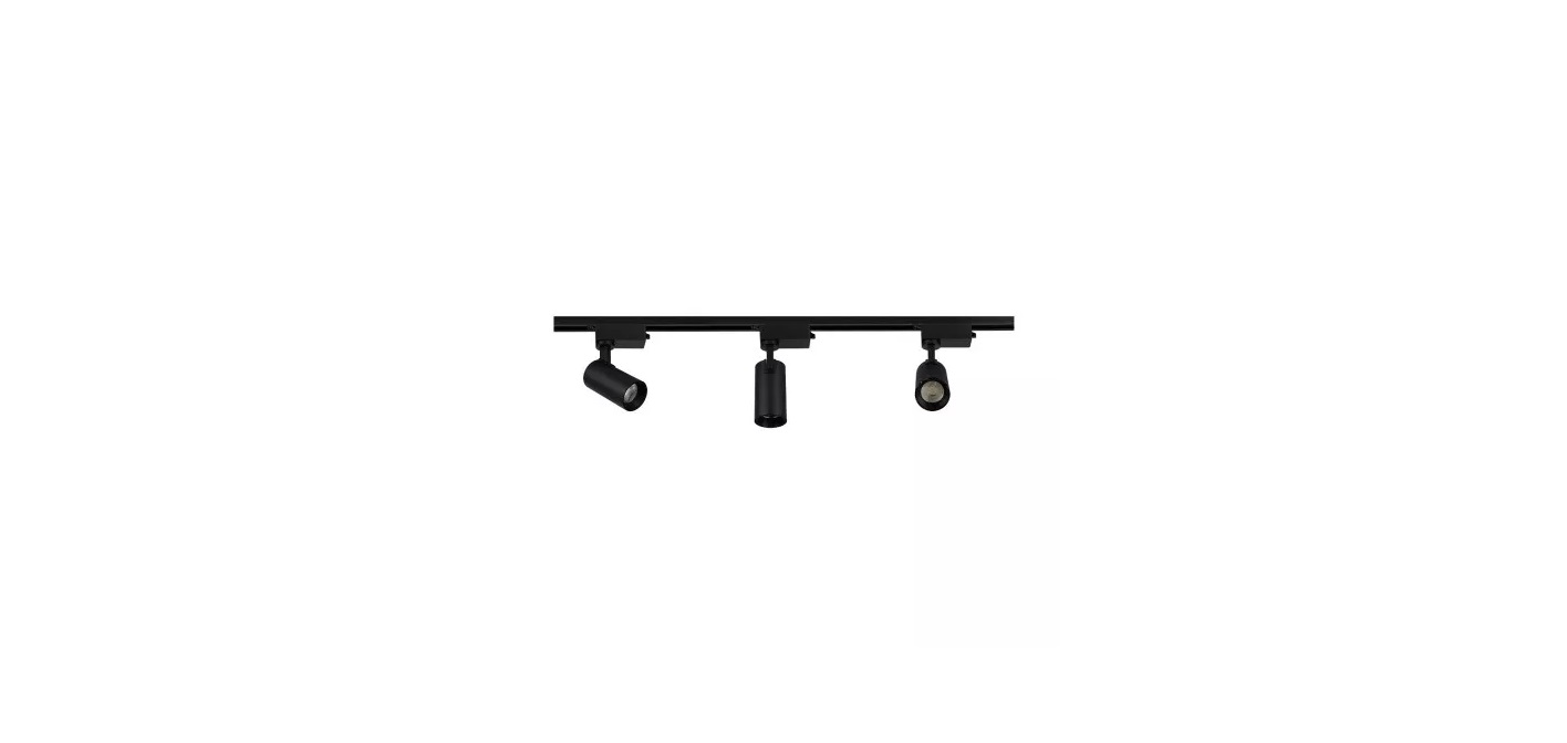 Trilho Eletrificado Led Up 15w 6500k Preto Blumenau