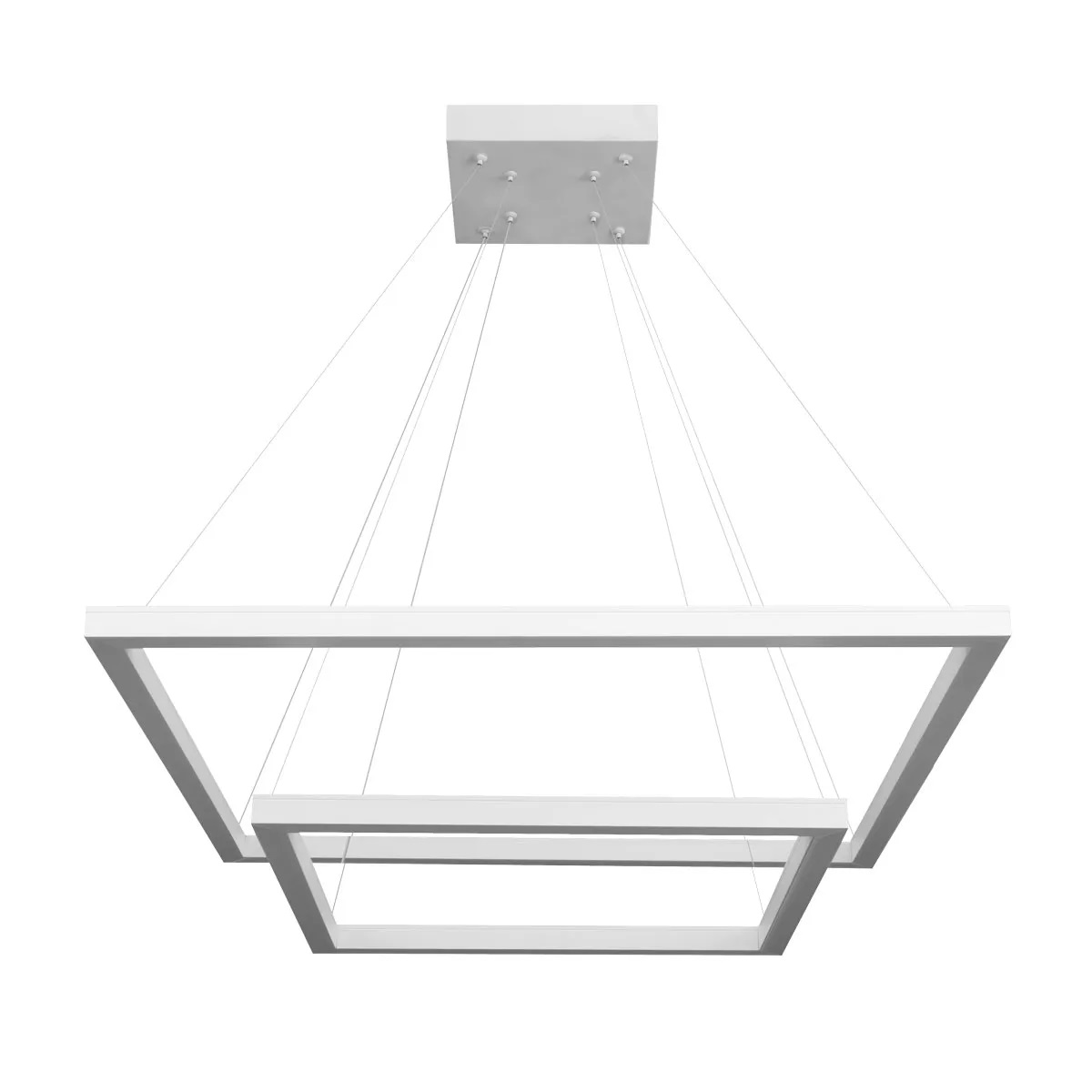Pendente Perfili Quad. led 70w bc 3000k