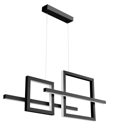 Pendente Perfiline Forms led 80w 3k pt