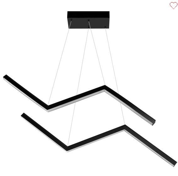 Pendente Perfiline way led 35w 3k pt