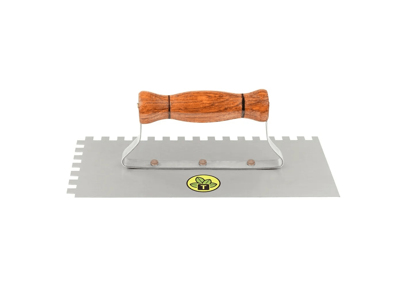 Desempenadeira met C/dente 12x24cm tra