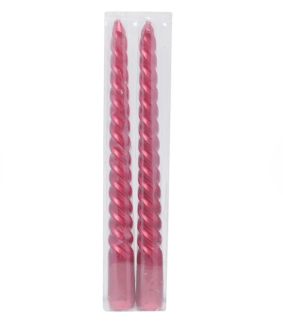Vela Banq Espiral Verm jg c/2