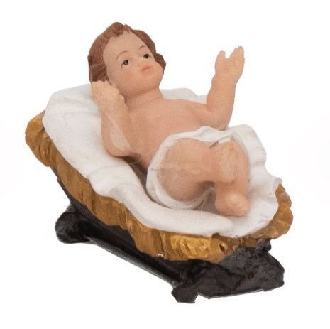 Menino na Jesus Manjedora Bc/nud m Crom